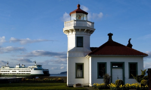 Mukilteo Lighthouse Whidbey Island