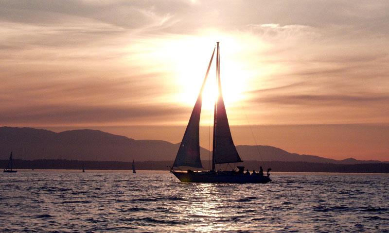 Sailing on Puget Sound