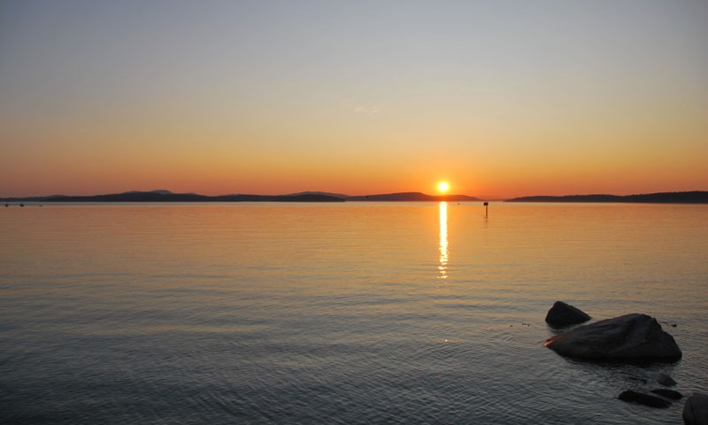 Fisherman Bay on Lopez Island