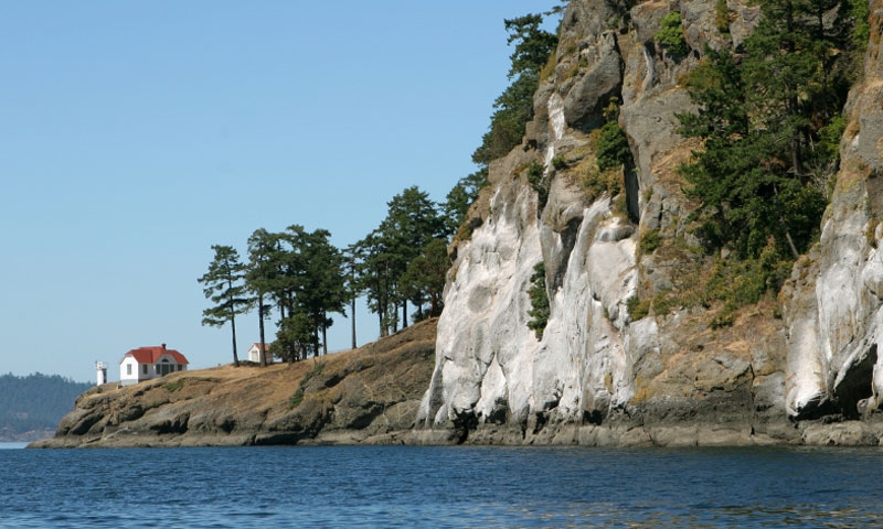 Turn Point Lighthouse on Stuart Island