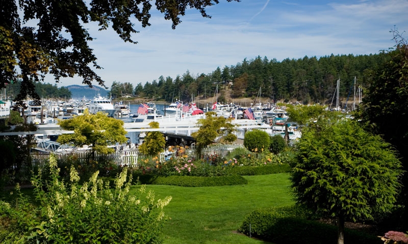 Roche Harbor on San Juan Island