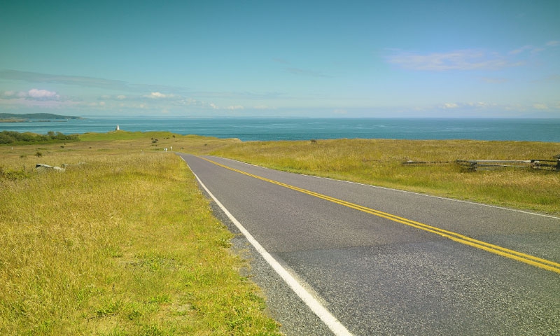 Scenic Drive on San Juan Island