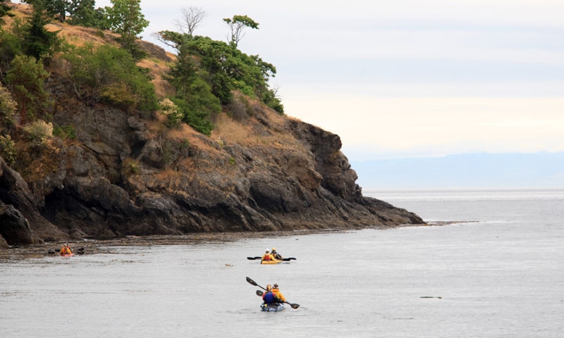 Kayaking in Puget Sound